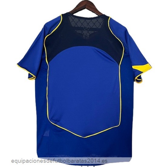 Nuevo 2ª Camiseta Juventus Retro 2004 2005 Azul Baratas